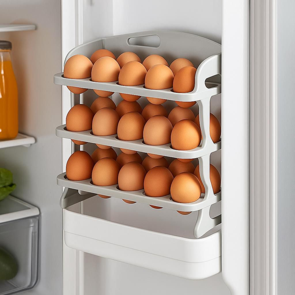 Organizador de huevos para nevera · fotografía del proveedor
