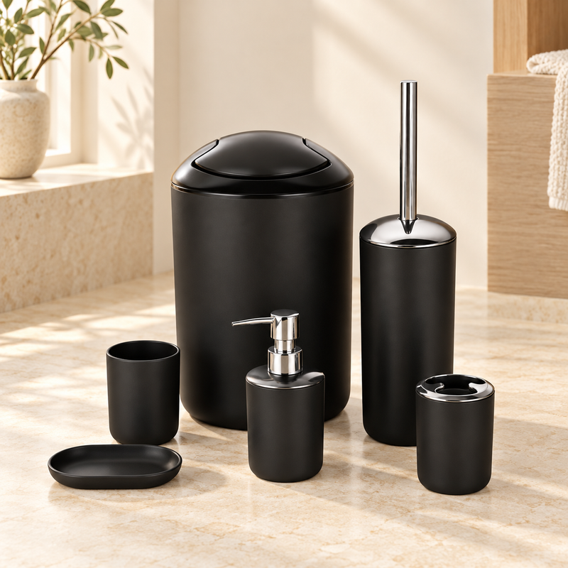 Set de utensilios para baño X6