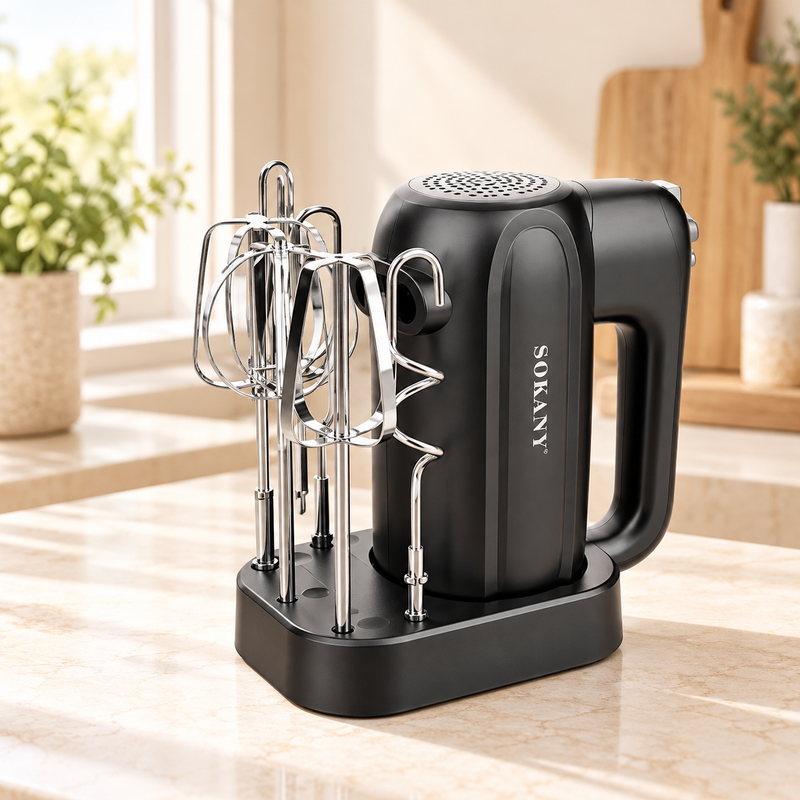 BATIDORA DE MANO ELÉCTRICA SOKANY 3 EN 1