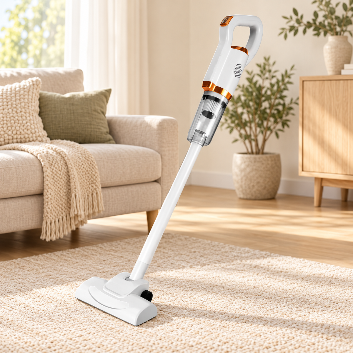 Aspiradora vertical convertible 3 en 1 · ambiente FioCasa