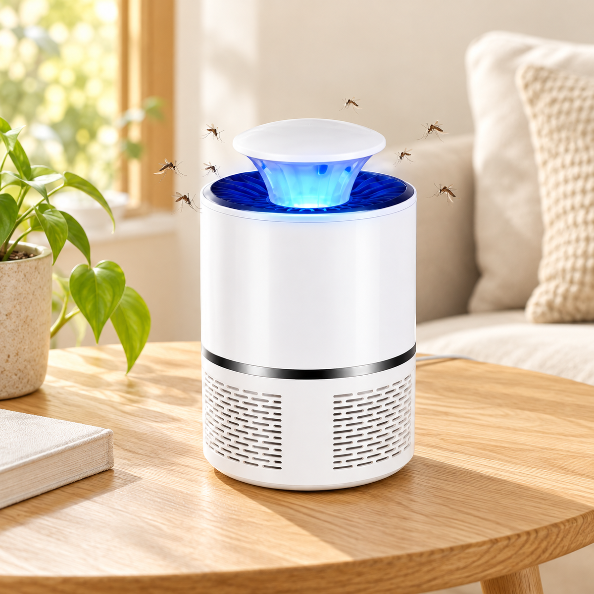 Lámpara eléctrica atrapamosquitos · ambiente FioCasa