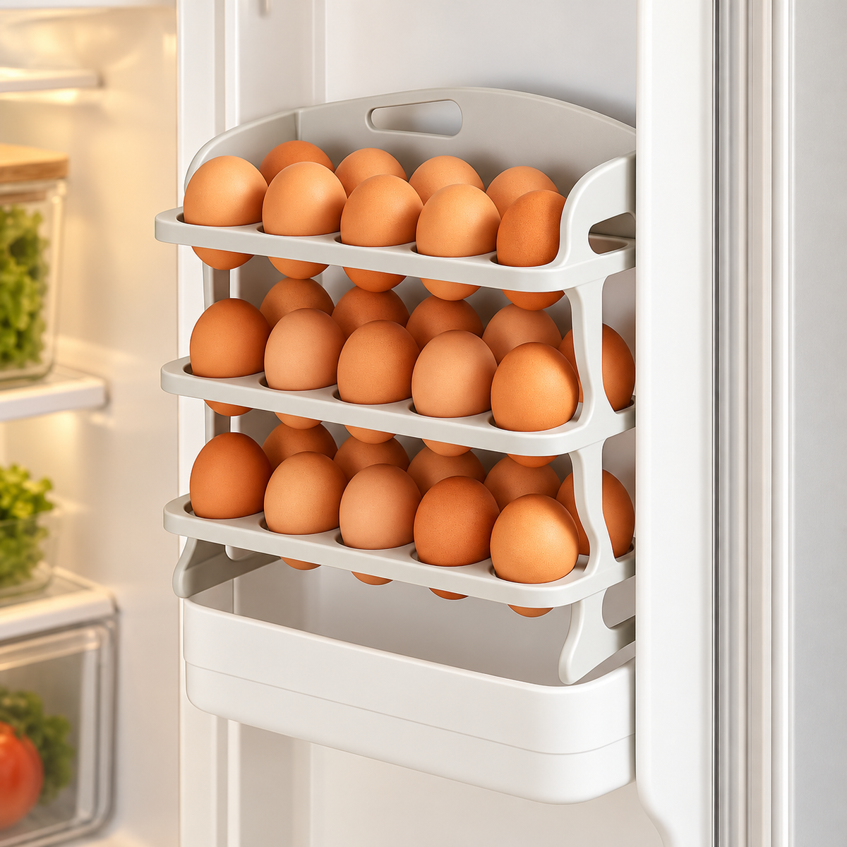 Organizador de huevos para nevera · ambiente FioCasa