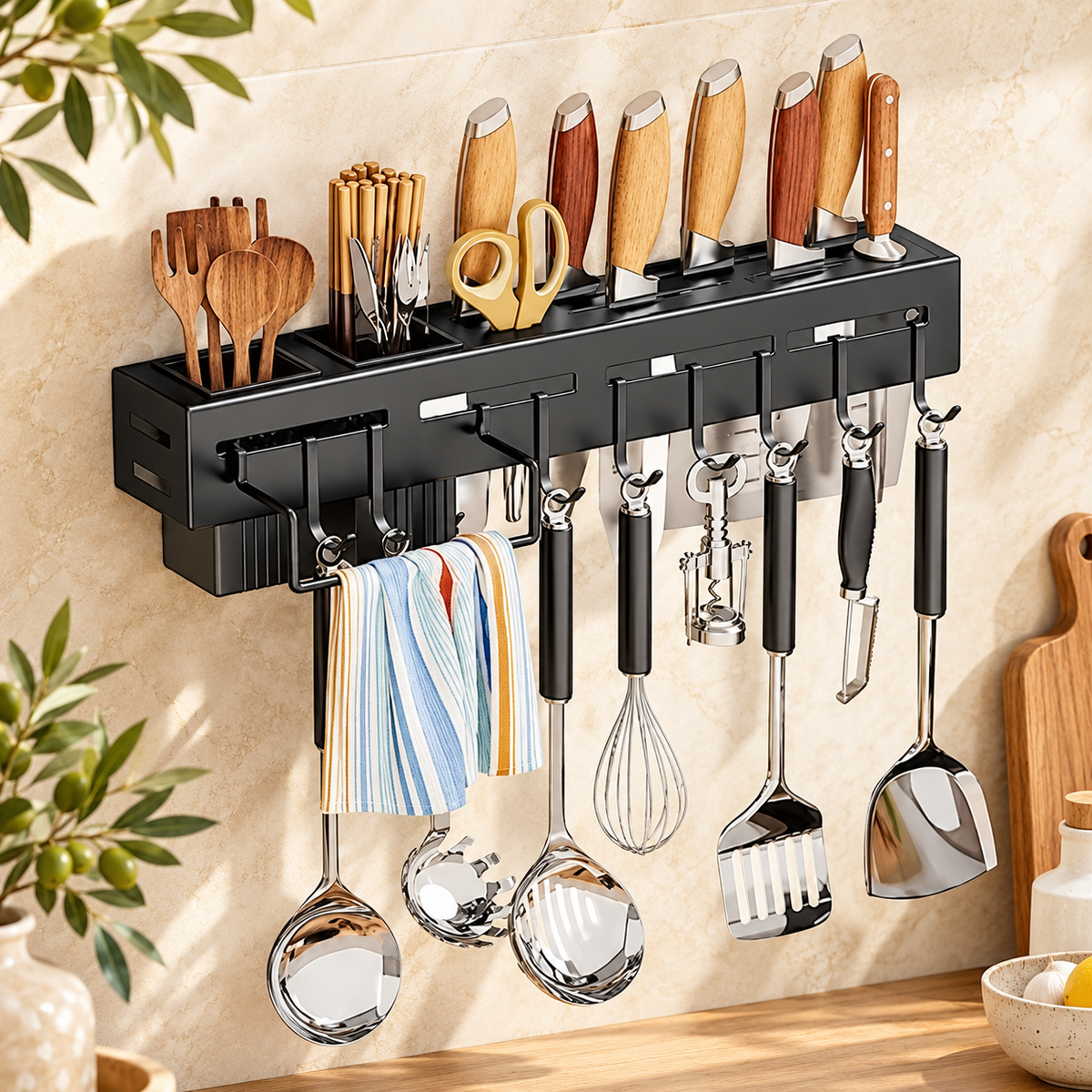 Organizador de utensilios de cocina | FioCasa